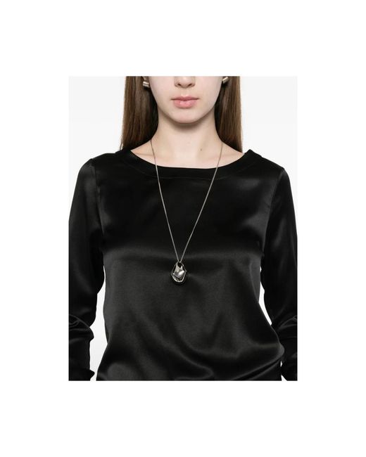 Mazzarelli Angie Blouse in het Black