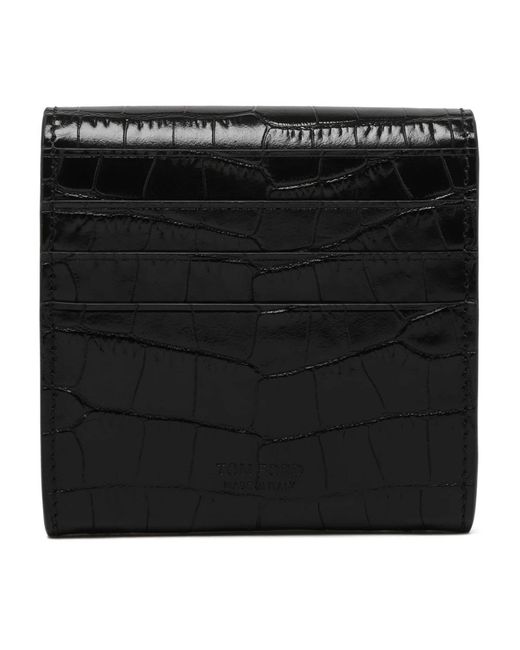 Wallets & Cardholders di Tom Ford in Black