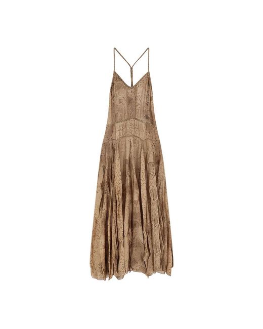 Mes Demoiselles Natural Midi Dresses