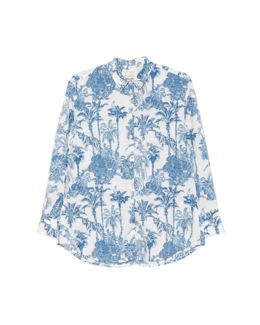 Mc2 Saint Barth Blue Shirts