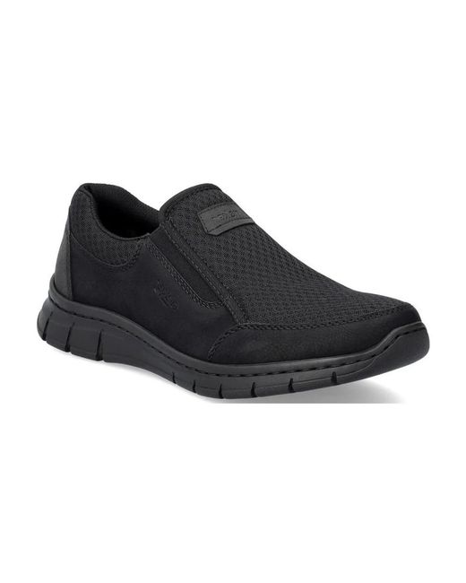Rieker Black Sneakers for men