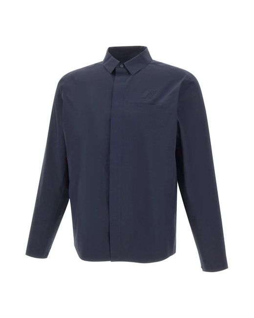 K-Way Blue Casual Shirts for men