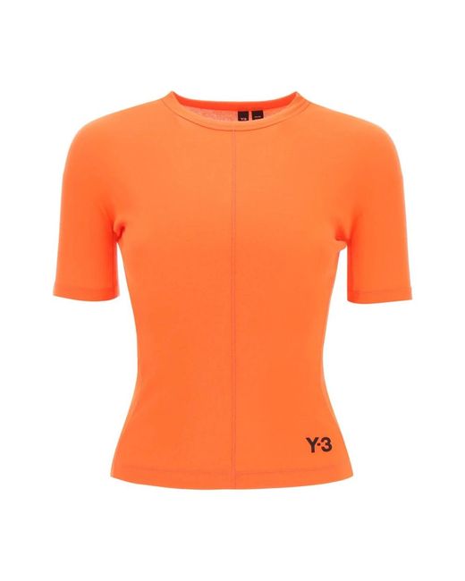 Y-3 Orange T-shirts