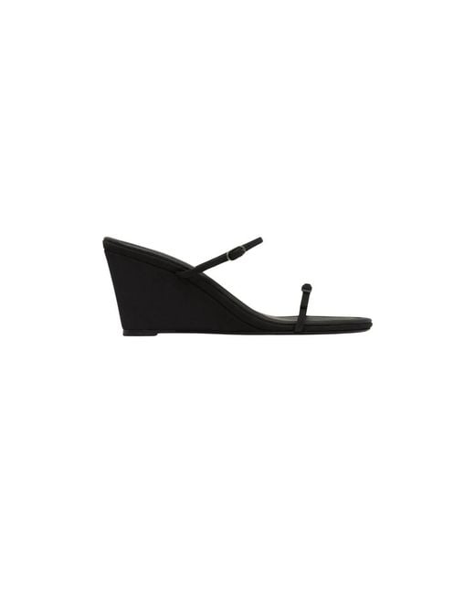 St. Agni Black Wedges
