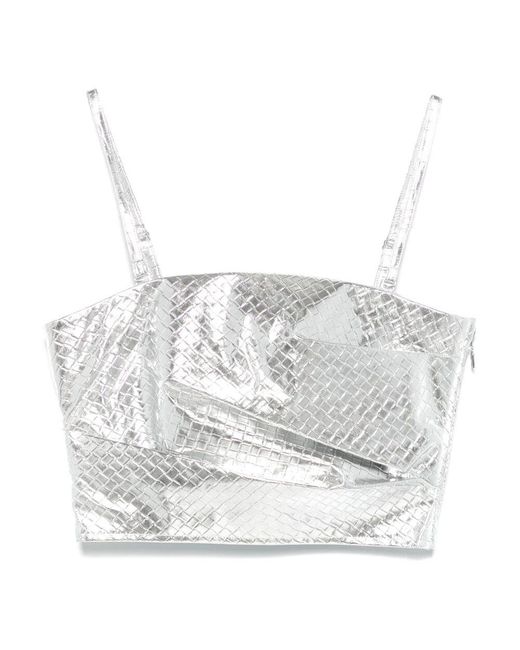 ROTATE BIRGER CHRISTENSEN White Sleeveless Tops
