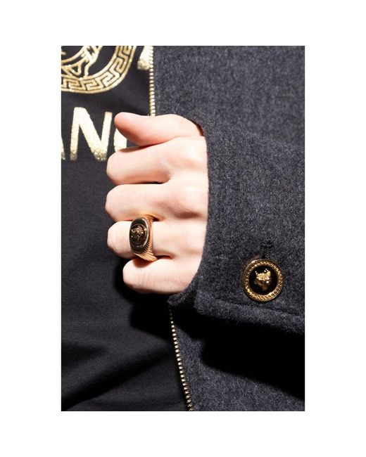 Rings di Versace in Natural da Uomo
