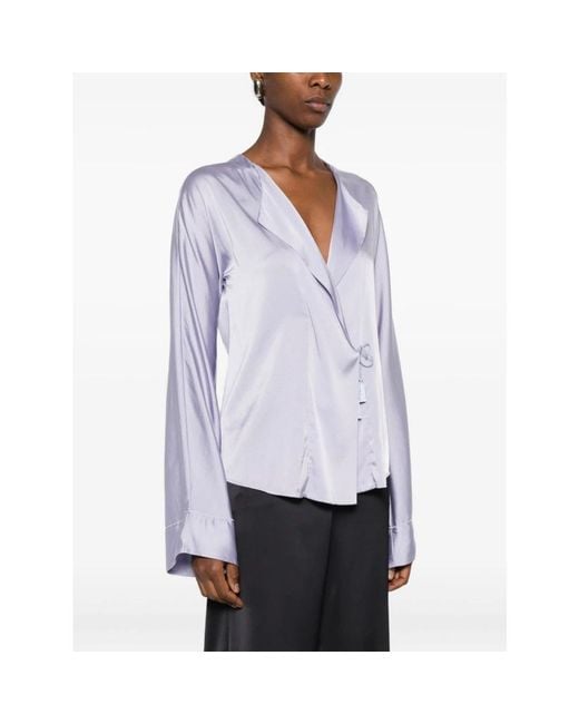 Forte_forte Purple Blouses