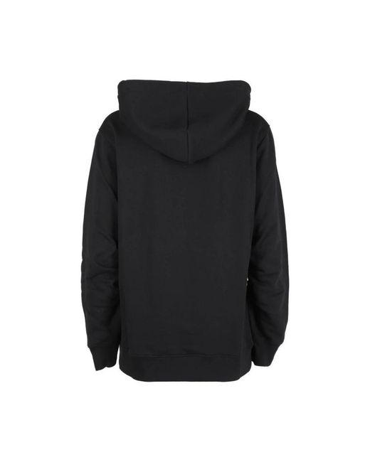 Moschino Black Couture hoodie - gotisches logo gestickt