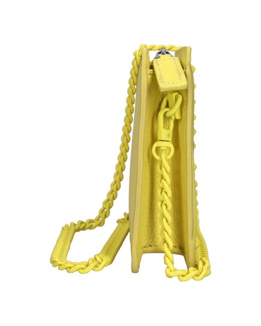 La Carrie Yellow Shoulder Bags