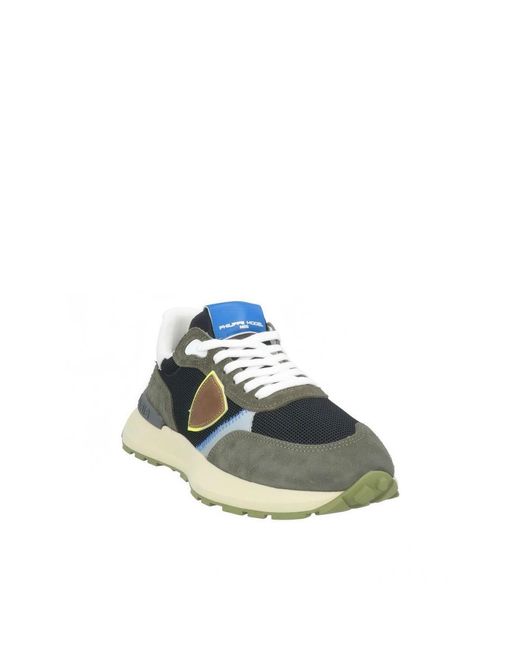 Philippe Model Blue Sneakers for men