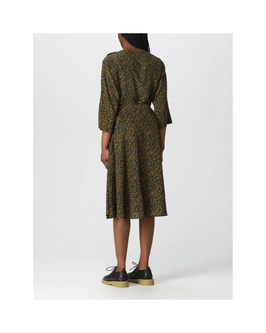 KENZO Midi Dresses in het Green