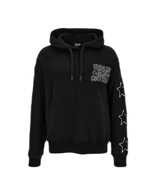 Versace Black Hoodies for men