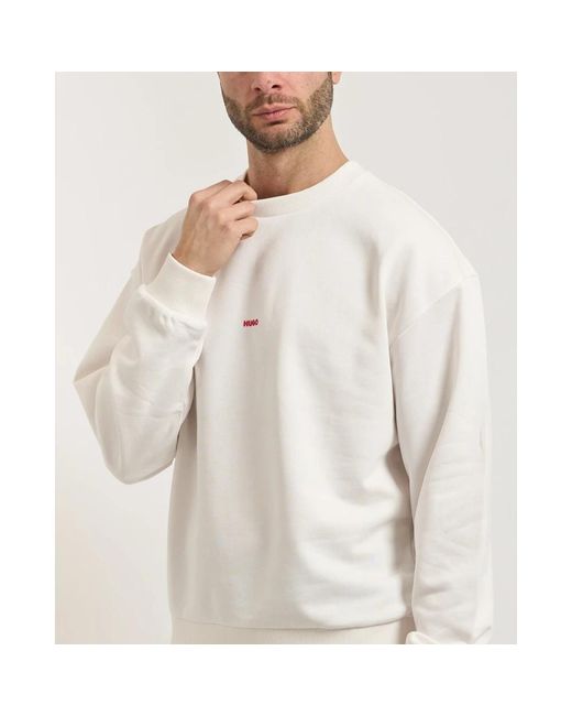 HUGO Sweaters Wit in het White voor heren