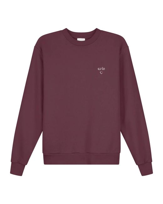 Arte' Purple Sweatshirts for men