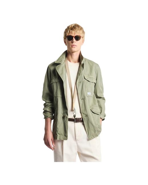 Fay Field Jacket Archive in het Green voor heren