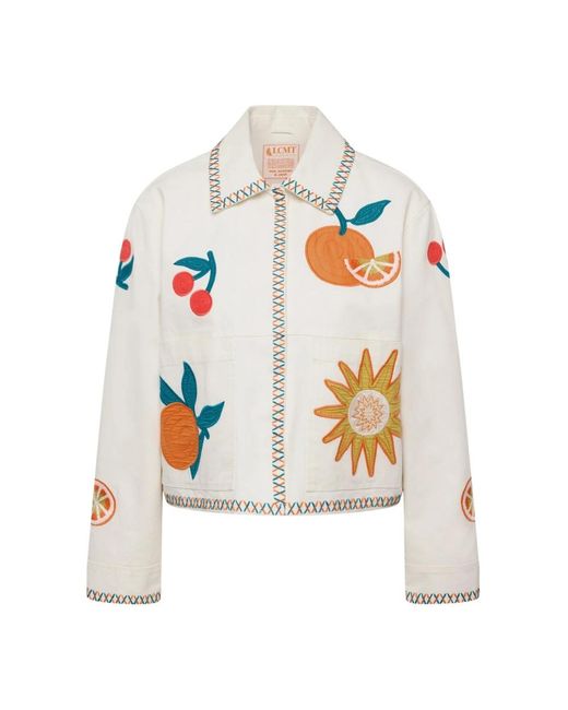 Le Comte Denim Jassen in het White