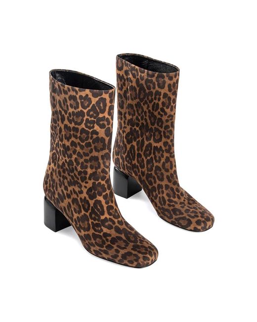 Pierre Hardy Brown Heeled Boots