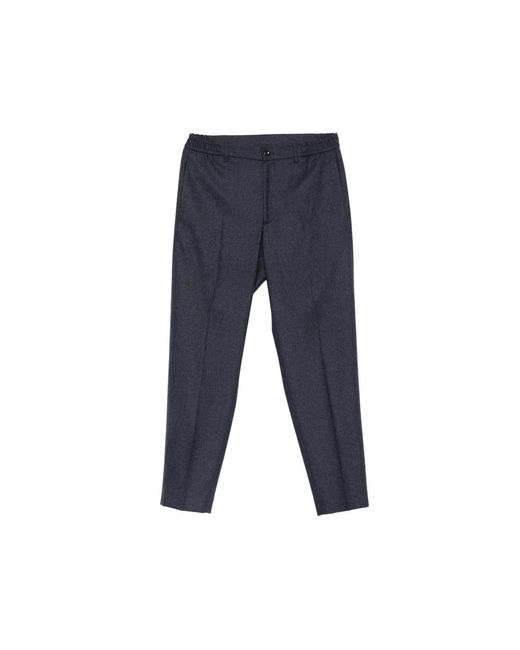 Tagliatore Blue Suit Trousers for men