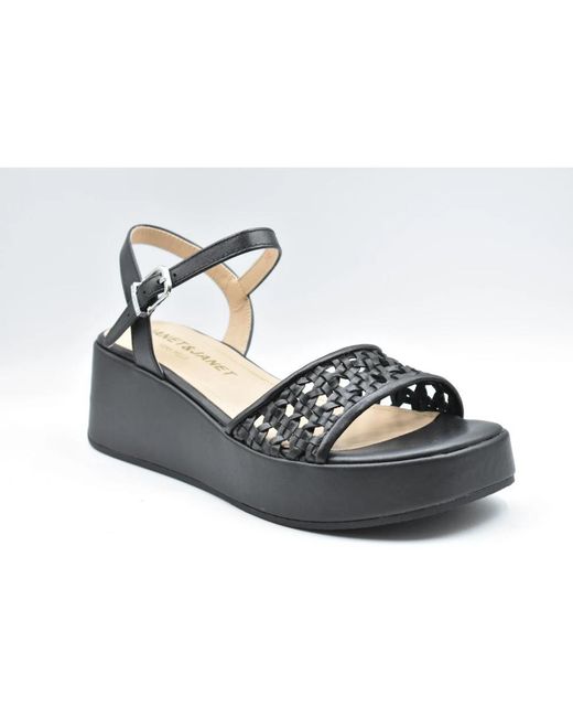 Janet & Janet Black Wedges