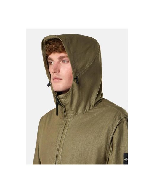 Stone Island Green Light Jackets for men