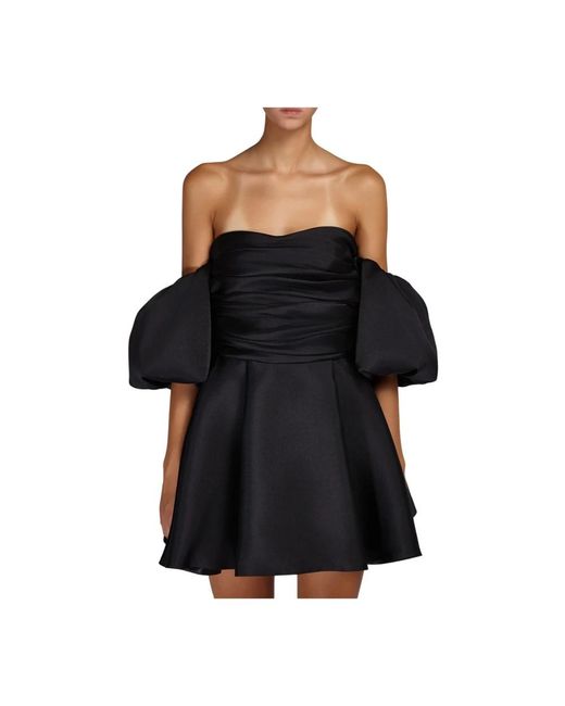 Doris S Doris, ,Kleedjes ,Zwart ,Elegante Jurk in het Black