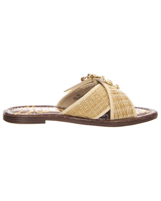 Sam Edelman Natural Flip Flops