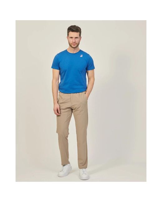 Suns Natural Straight Trousers for men