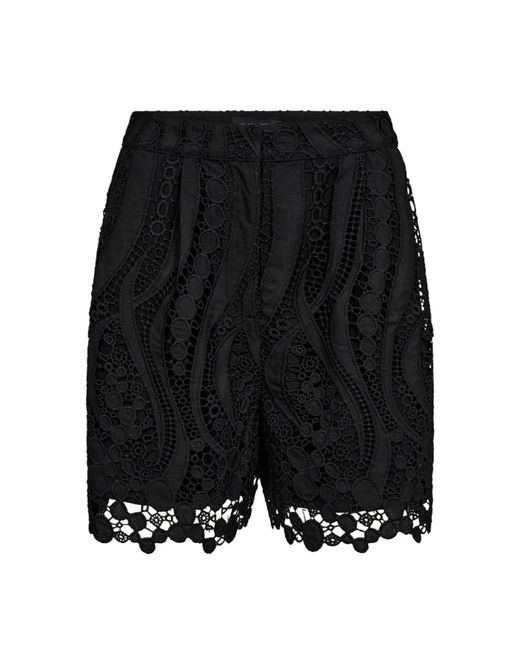 Copenhagen Muse Black Schwarze spitzen-shorts -slips