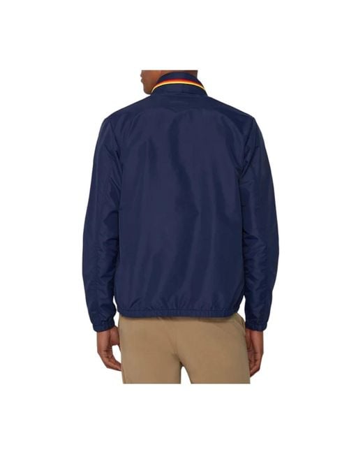 Sundek Blue Light Jackets for men