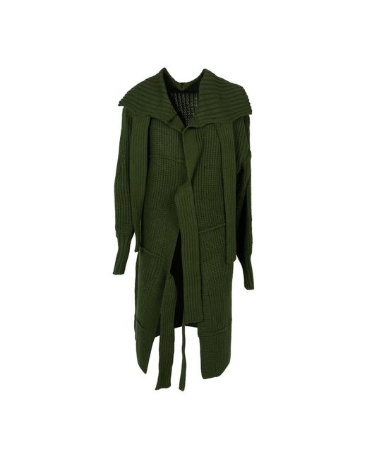 LA HAINE INSIDE US Truien & Vesten ,Groen ,Elegante Vest Voor Stijlvol Comfort in het Green