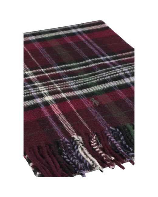 Polo Ralph Lauren Purple Winter Scarves for men