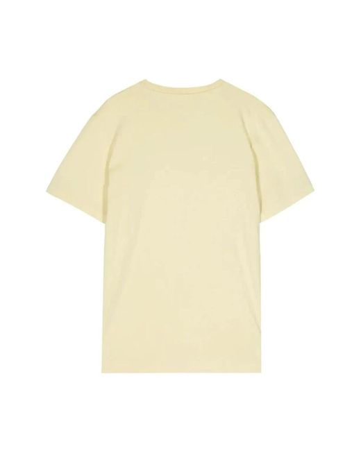 Maison Kitsuné Yellow T-shirts