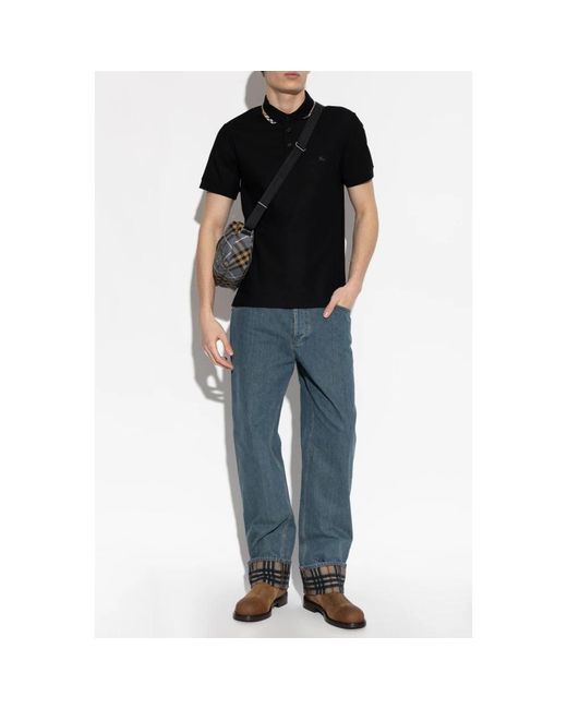 Burberry Blue Loose-Fit Jeans for men