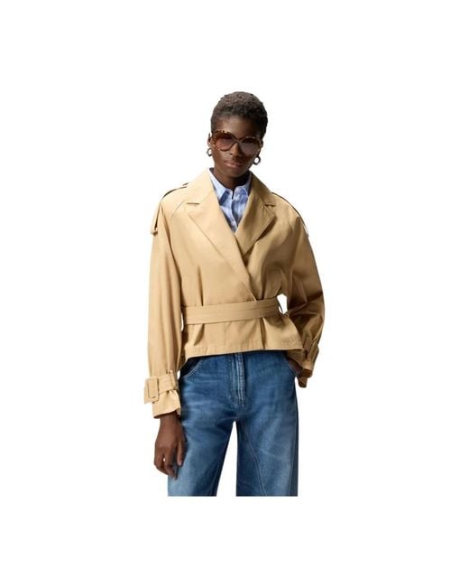 Light Jackets Pinko de color Blue