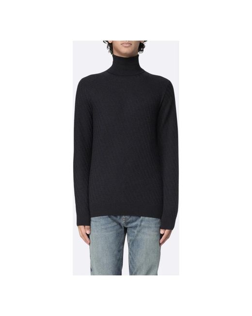 Paolo Pecora Blue Turtlenecks for men