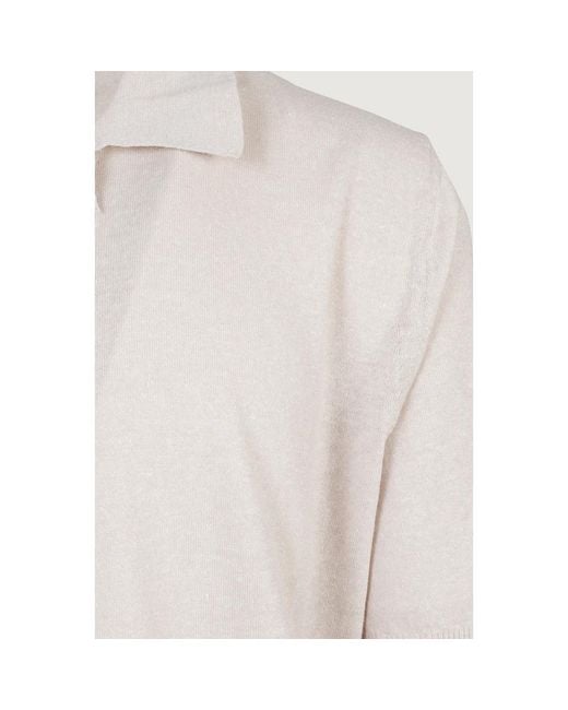 Eleventy White Polo Shirts for men