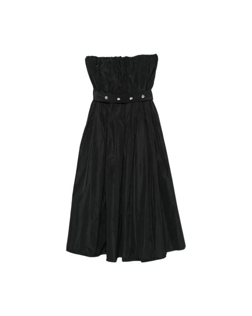 MSGM Black Party Dresses