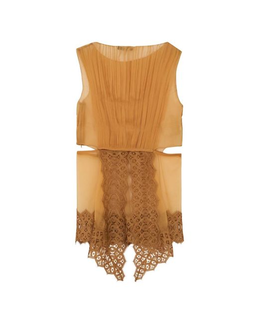 Alberta Ferretti Tops ,Tops in het Brown