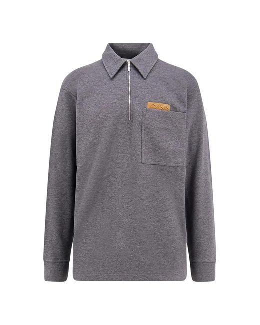 Polo Shirts Bottega Veneta de hombre de color Gray