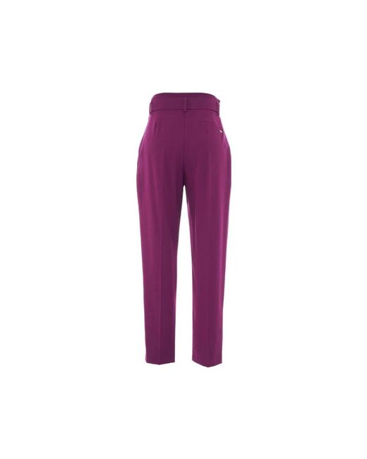 Kaos Purple Tapered Trousers