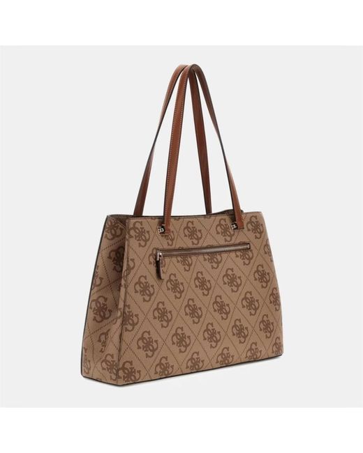 Shoulder Bags di Guess in Brown