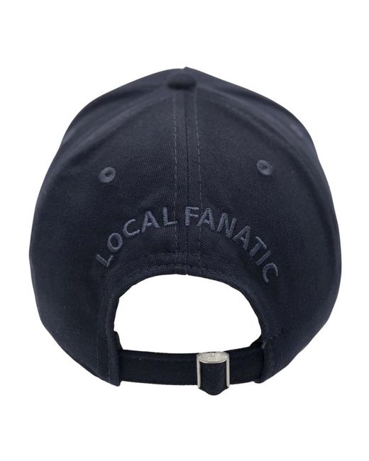 Local Fanatic Blue Caps for men