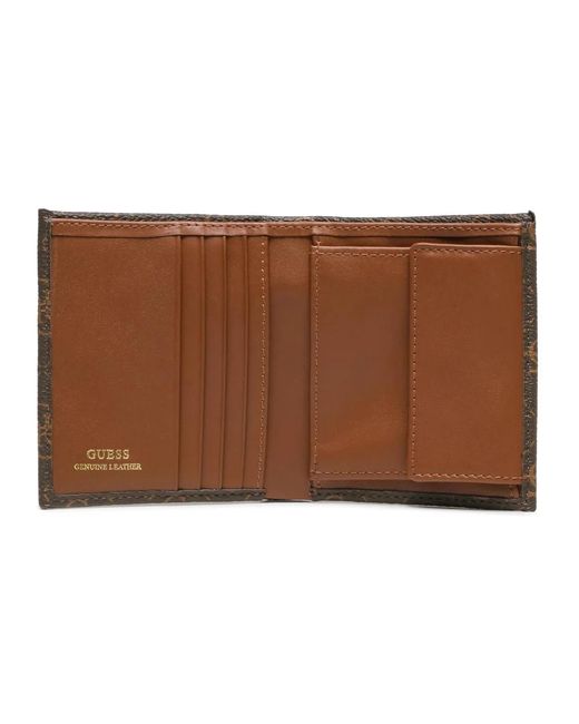 Guess Accessoires ,Bruin ,Tweed Wallet And Cardholder Box Set in het Green voor heren