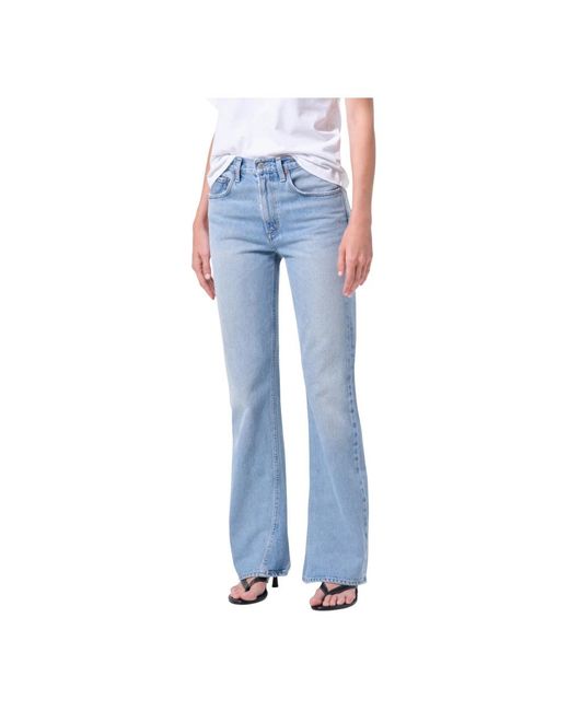 Boot-Cut Jeans Agolde en coloris Blue