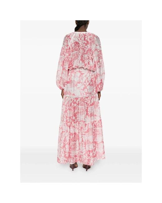 Ermanno Scervino Pink Maxi Dresses