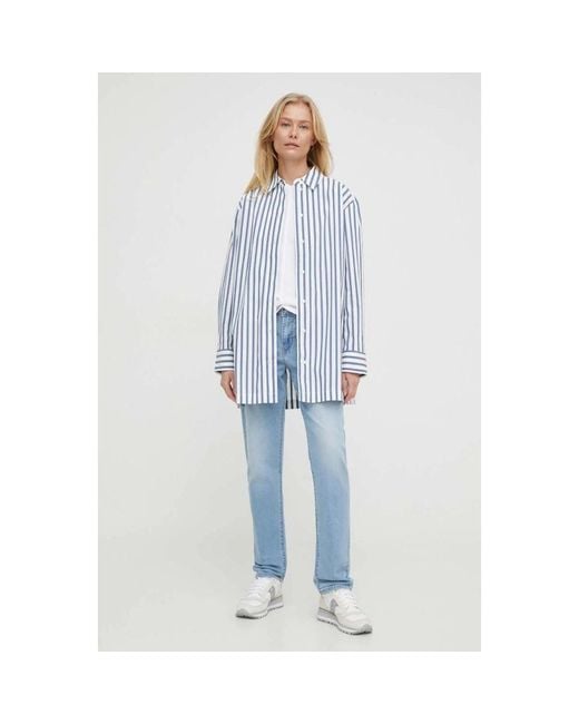 Straight Jeans Levi's de color Blue
