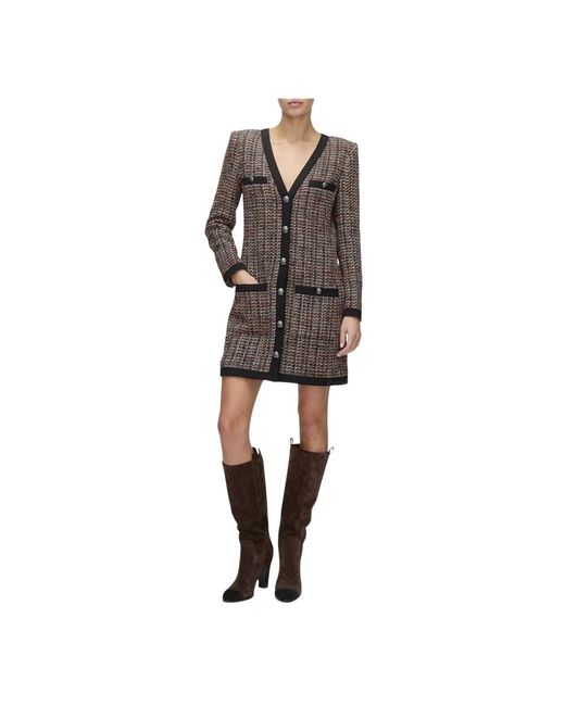 Short Dresses Veronica Beard en coloris Gray