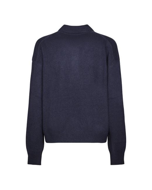 Anine Bing Blue Cashmere Knitwear