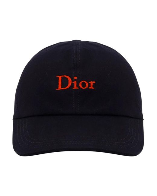 Dior Blue Cotton Canvas Cap
