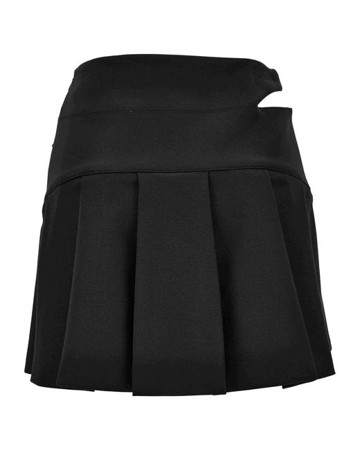 Short Skirts Versace de color Black